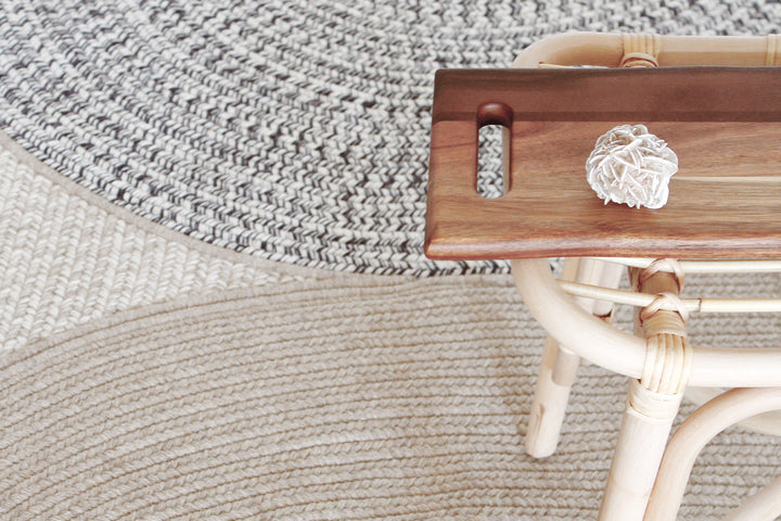 Rhossili Wool Rug – Sculptural Curves Inspired by Coastal Rhythms