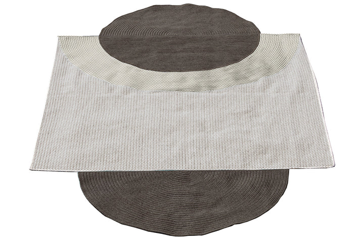 Navagio Wool Rug – Celestial Geometry Meets Earthly Texture